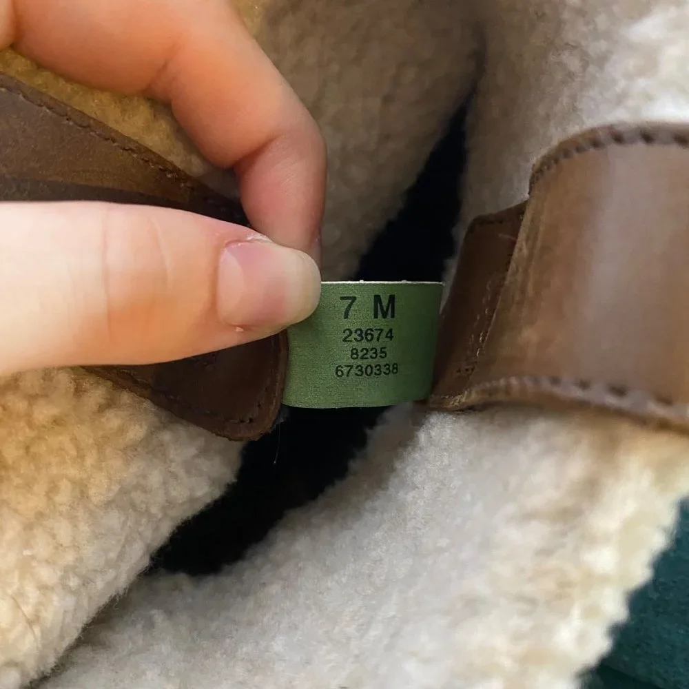 Timberland Nellie Fur Lined Leather Buckle Pull On Waterproof Boots Brown 7 - Picture 8 of 8